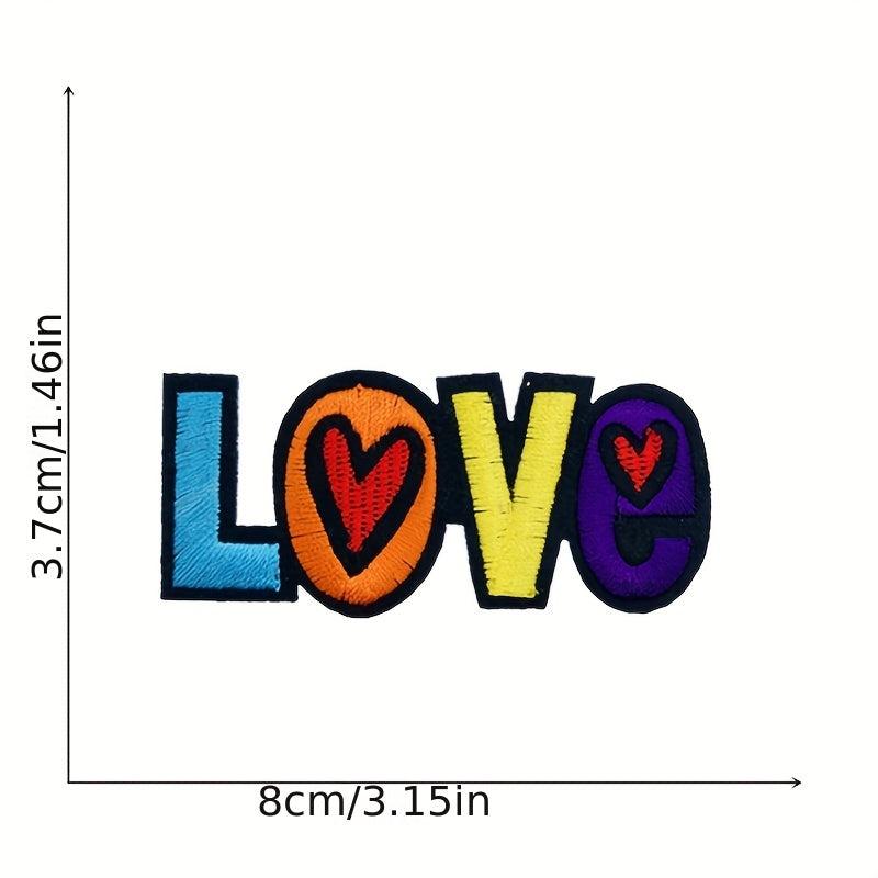 26pcs Alphabet Iron On Patches Sew On Embroidered Applique Repair Patch For Men