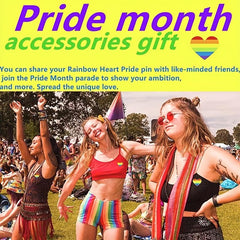 Rainbow Pride Brooch LGBT Jewelry Transgender Pride Gift