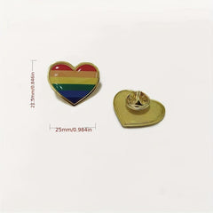 Rainbow Pride Brooch LGBT Jewelry Transgender Pride Gift