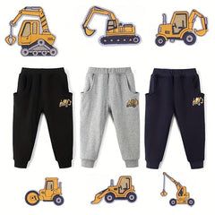 7pcs Engineering Vehicles Patches for Boys