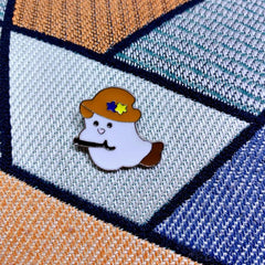 Magic Little Ghost Brooch Cartoon Japanese Clothing Bag Pin