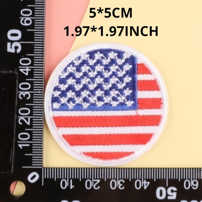 6pcs Embroidery Patches for DIY Clothes Art Decor