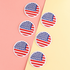 6pcs Embroidery Patches for DIY Clothes Art Decor