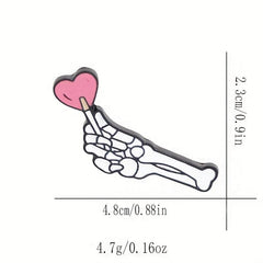 Skeleton's Love Badges Couple Matching Brooch For Men