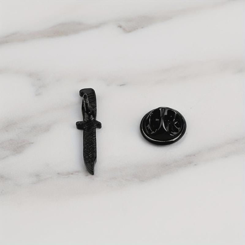 3pcs Punk Enamel Brooch Set for Men