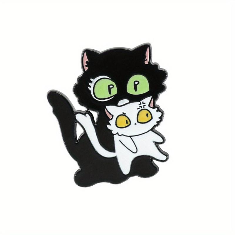 Cat Brooch Badge Clothing Bags Decorations Accessories For Men