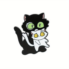 Cat Brooch Badge Clothing Bags Decorations Accessories For Men