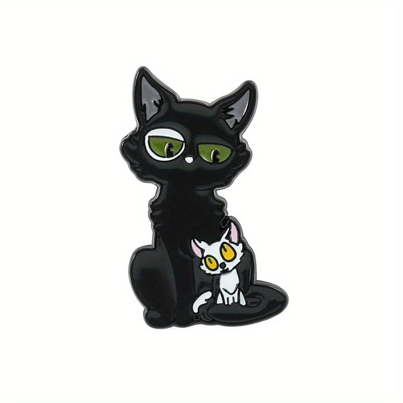 Cat Brooch Badge Clothing Bags Decorations Accessories For Men