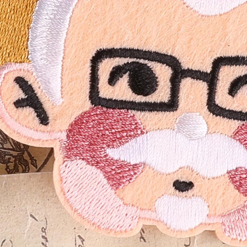 2pcs Figure Embroidery DIY Patch for Clothes Backpack Hat