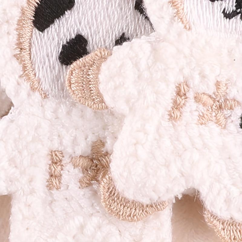 4pcs Space Bear Embroidery Patches Girls Coat DIY Accessories Hand Sewing