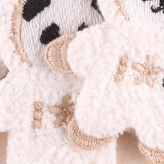 4pcs Space Bear Embroidery Patches Girls Coat DIY Accessories Hand Sewing