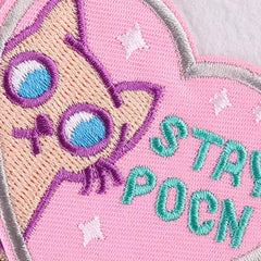 4pcs Pink Kitten Patches DIY Iron on Cloth Stickers
