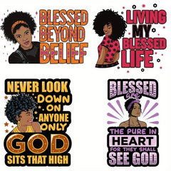 Iron On Stickers For Boy, Girl - T-Shirts, Jackets, Pillow Deco