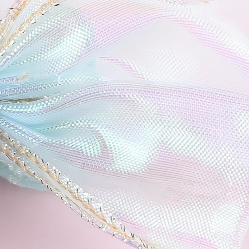 2pcs Mesh Light Bow Patches For Girls Clothing Coat Accessories