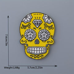 4pcs Ghost Face Iron On Patches Sew On Embroidered Applique Repair Patch DIY