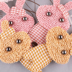 5pcs Bunny Patches for Girls Coat DIY Hand Sewing