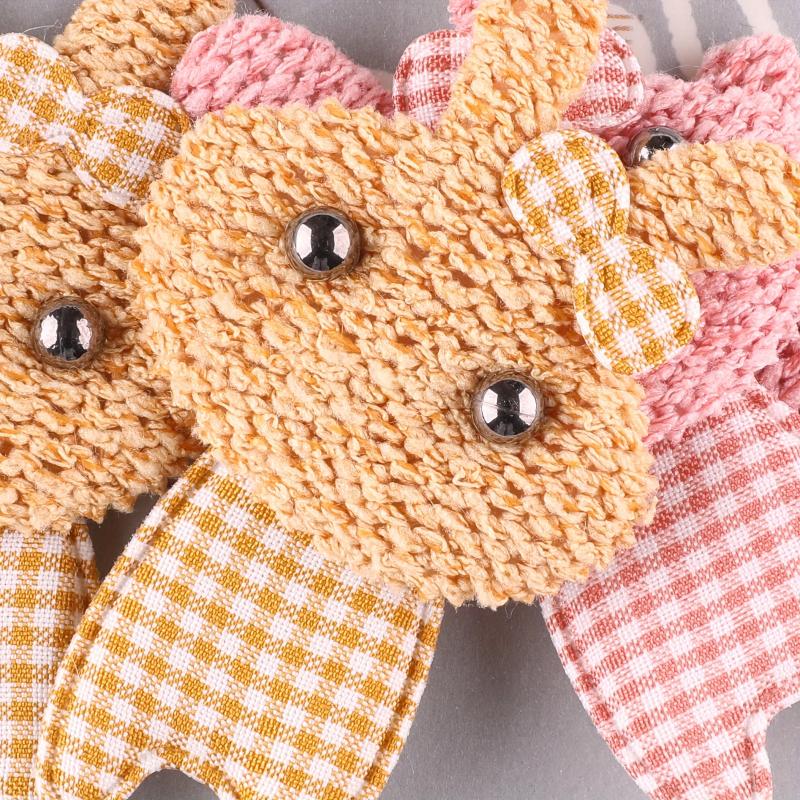 5pcs Bunny Patches for Girls Coat DIY Hand Sewing