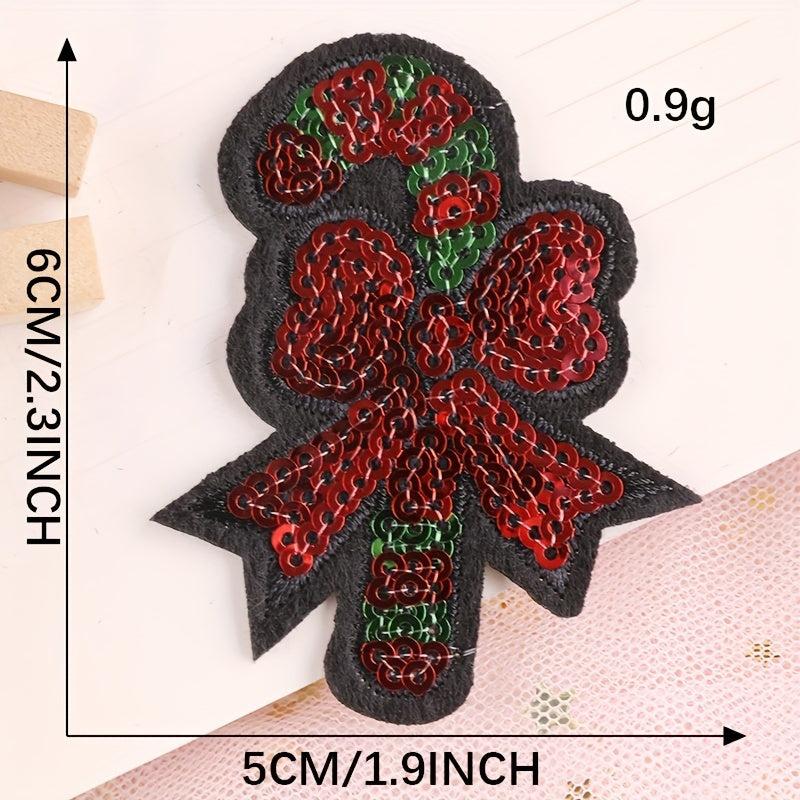 3pcs Bow Applique Patch Clothing Coat Hat Bag DIY Iron On Patch