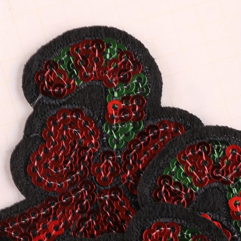 3pcs Bow Applique Patch Clothing Coat Hat Bag DIY Iron On Patch