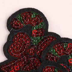 3pcs Bow Applique Patch Clothing Coat Hat Bag DIY Iron On Patch