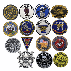 Men's Embroidered Cloth Stickers for Badges