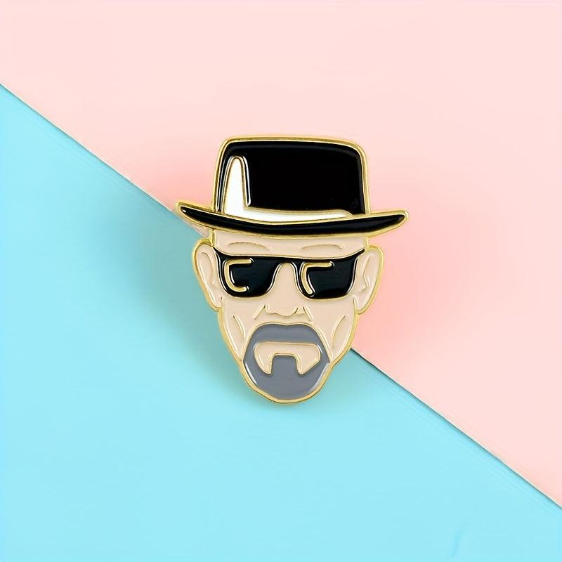 Cartoon Movie Character Brooch Metal Badge Lapel Pin Accessories For Men