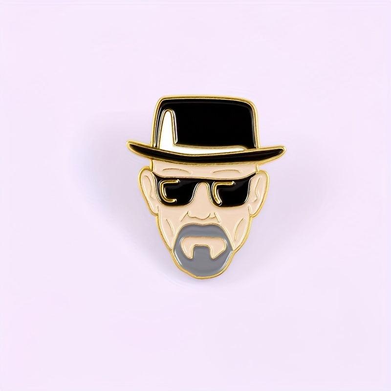 Cartoon Movie Character Brooch Metal Badge Lapel Pin Accessories For Men