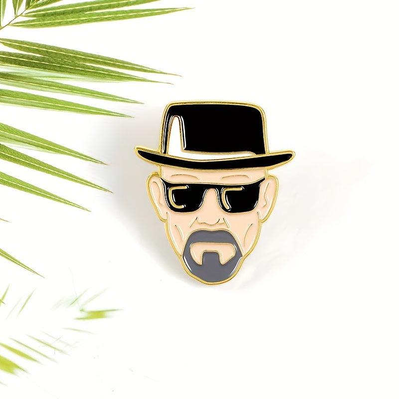Cartoon Movie Character Brooch Metal Badge Lapel Pin Accessories For Men