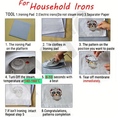 QUEEN Hot Sticker Heat Transfer DIY Ethylene Patch On Clothes
