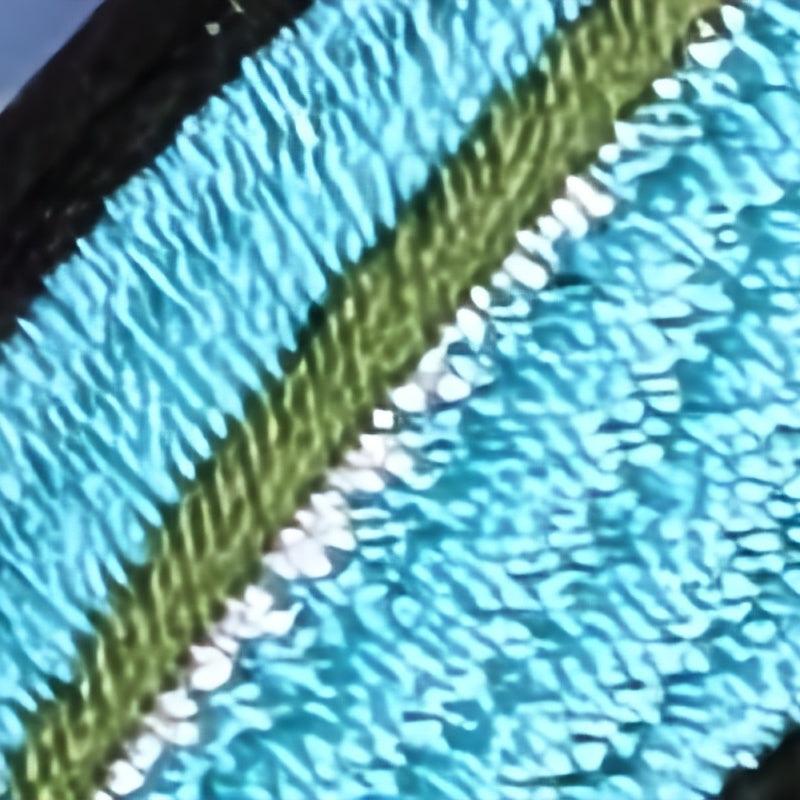 2pcs Flower Cloth Stickers Girls Boys DIY Clothing Bags Decoration