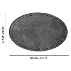 30pcs Blank Leather Patches Adhesive Trucker Hat Iron On Patches Repair Patch