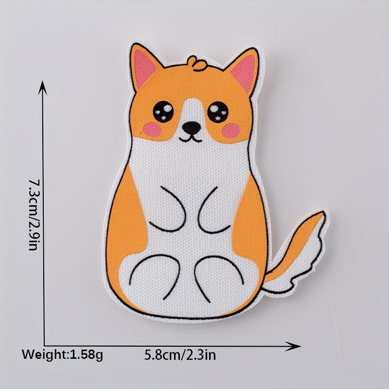 4PCS Animal Cloth Stickers DIY Costume Decoration Sewable Ironable