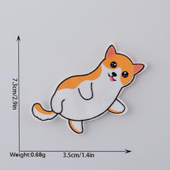 4PCS Animal Cloth Stickers DIY Costume Decoration Sewable Ironable