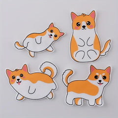 4PCS Animal Cloth Stickers DIY Costume Decoration Sewable Ironable