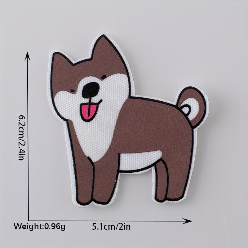 4PCS DIY 3D Printed Animal Cloth Stickers Kids Costume Decoration