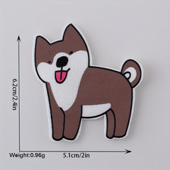 4PCS DIY 3D Printed Animal Cloth Stickers Kids Costume Decoration