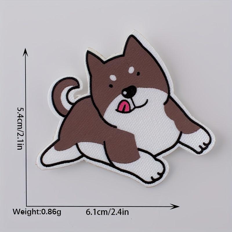 4PCS DIY 3D Printed Animal Cloth Stickers Kids Costume Decoration