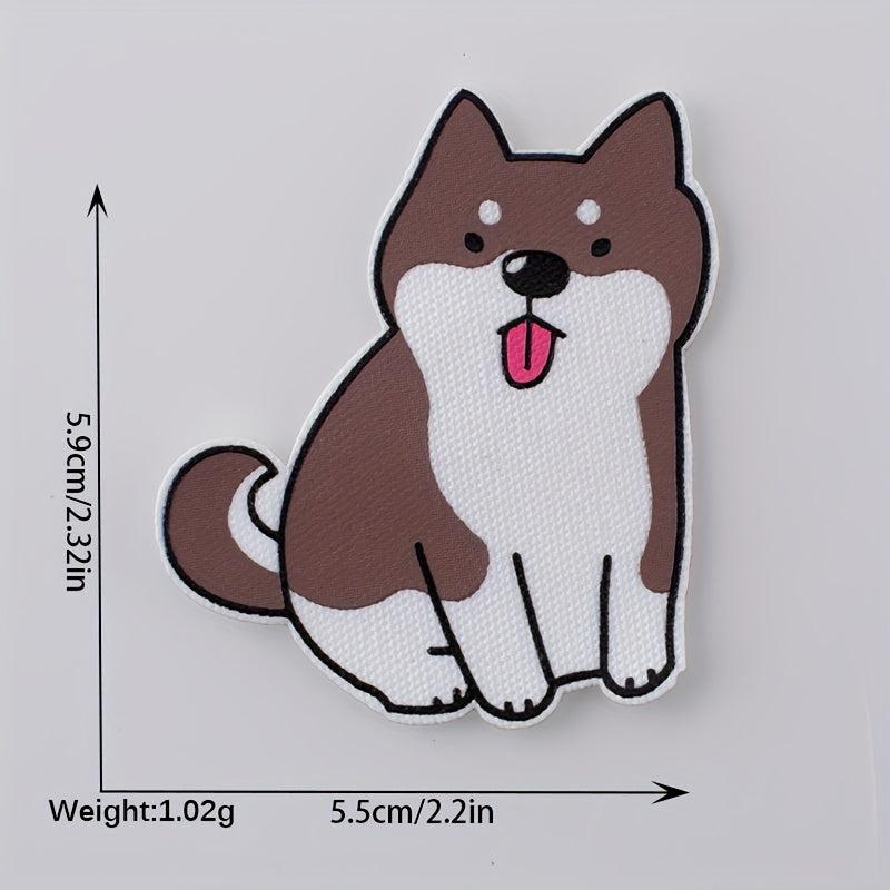 4PCS DIY 3D Printed Animal Cloth Stickers Kids Costume Decoration