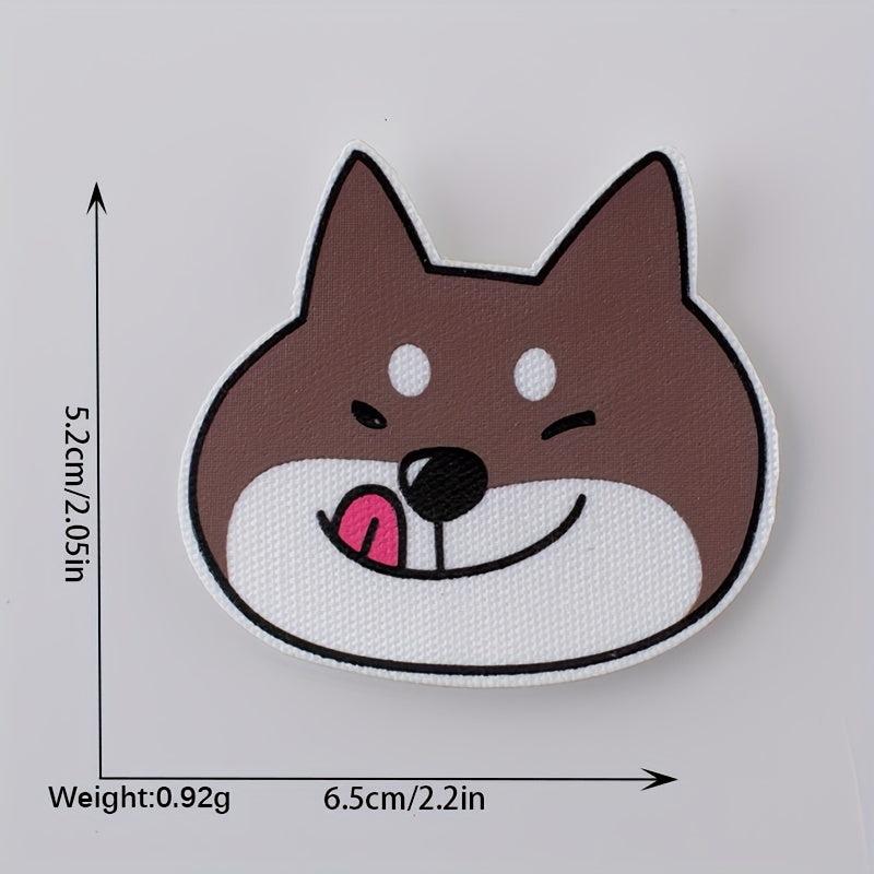 4PCS DIY 3D Printed Animal Cloth Stickers Kids Costume Decoration