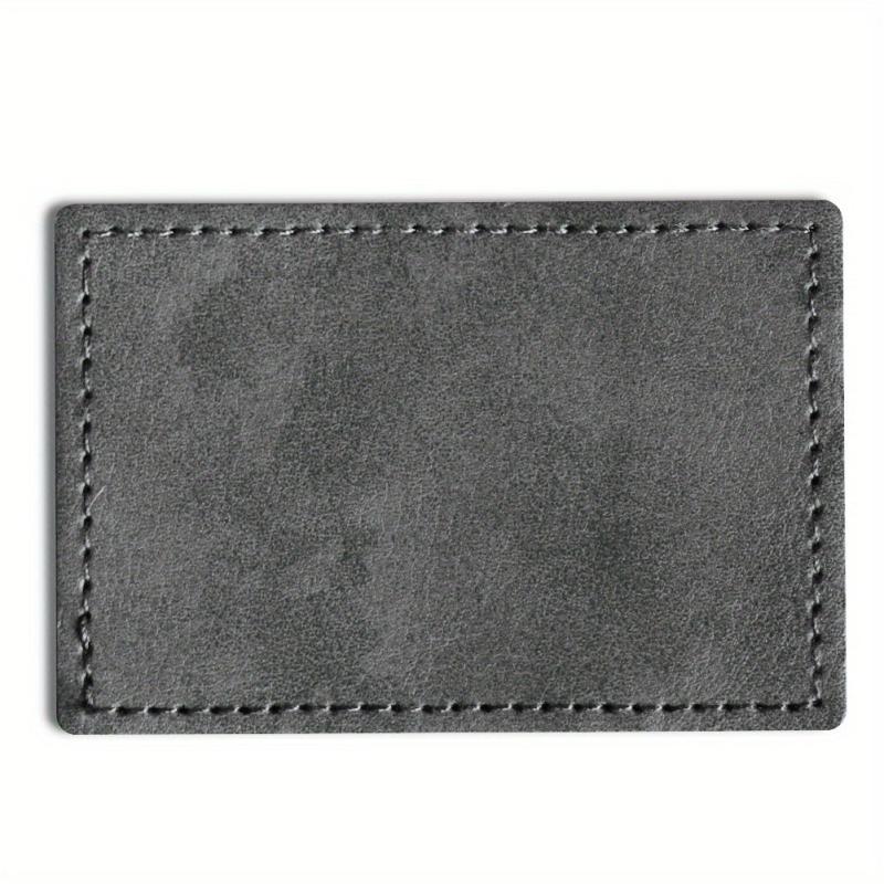 30pc Adhesive Leather Patches for Trucker Hat, DIY Clothes Repair Patch