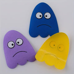 3pcs Expression Stickers Iron On Patches Sew On Embroidered Applique