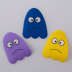 3pcs Expression Stickers Iron On Patches Sew On Embroidered Applique