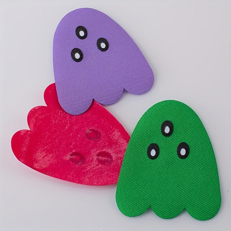 3pcs Iron On Patches Embroidered Applique Apparel Repair DIY Crafts