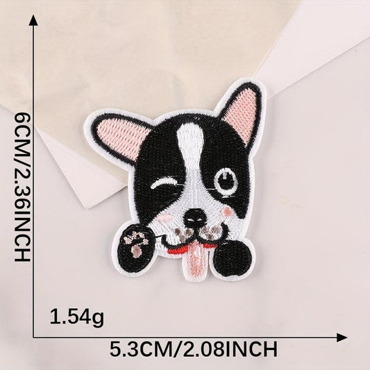 14pcs Cartoon Animal Embroidery Patches for Girls Clothing DIY