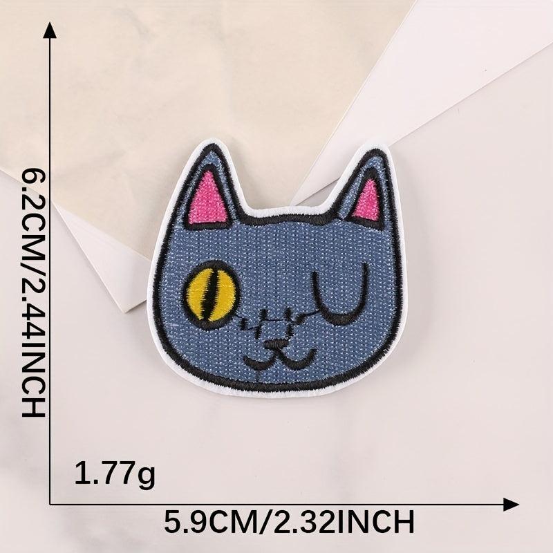 14pcs Cartoon Animal Embroidery Patches for Girls Clothing DIY