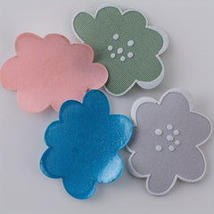 4pcs Cloud Iron On Patches Sew On Embroidered Applique Repair Patch DIY Crafts