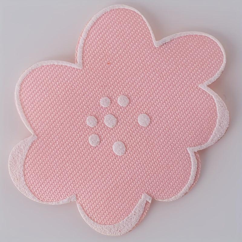4pcs Cloud Iron On Patches Sew On Embroidered Applique Repair Patch DIY Crafts