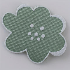 4pcs Cloud Iron On Patches Sew On Embroidered Applique Repair Patch DIY Crafts