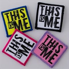 4PCS 3D Letter Cloth Stickers Ironable Decor for Kids