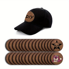 30 Leather Patches Repair Crafts - Iron On